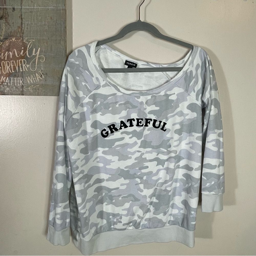 TORRID GRATEFUL SWEATER - Picture 5 of 7